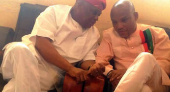 JUST IN: Orji Kalu visits Nnamdi Kanu in DSS custody, reveals discussion