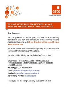 GTBank 