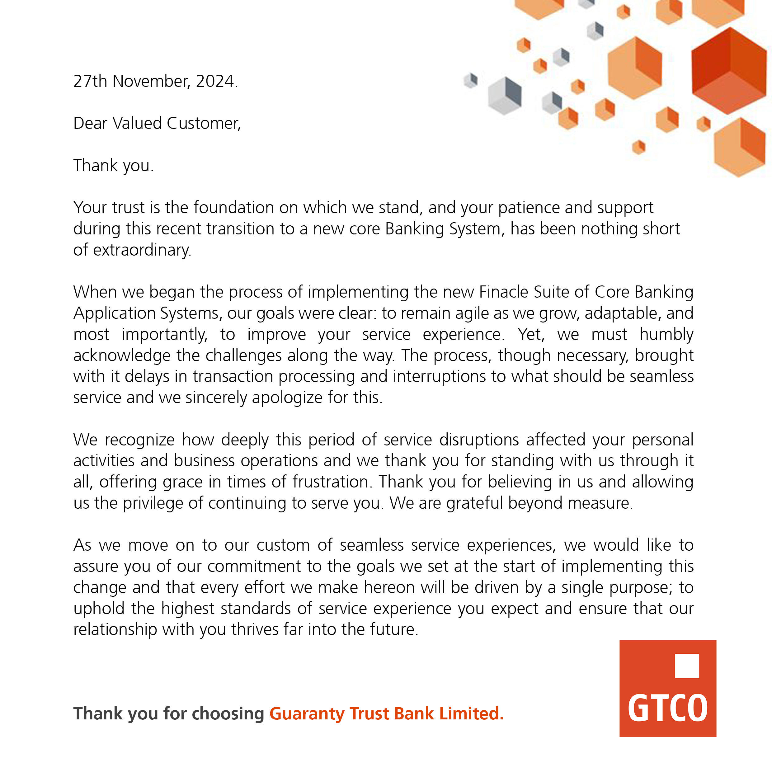 GTbank